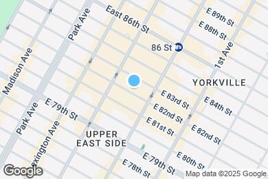 Map image of the property - East 82nd Street