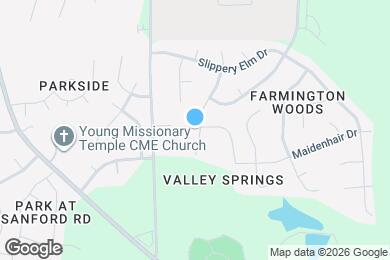 Map image of the property - 3000 Basswood Dr
