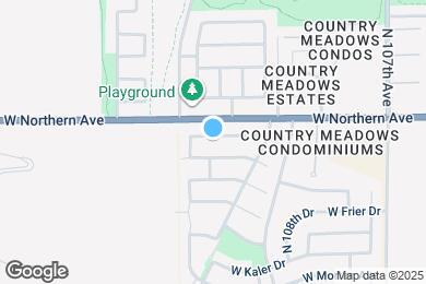 Map image of the property - 11041 W Lane Ave