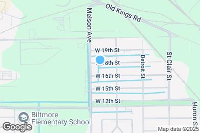 Map image of the property - 3154 W 18th St