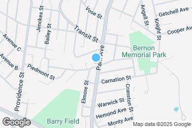 Map image of the property - 1041 Park Ave