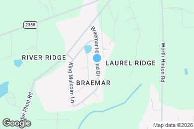 Map image of the property - 1218 Braemar Highland Dr