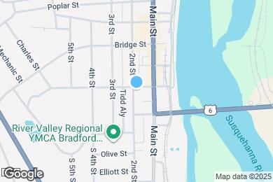 Map image of the property - 603 2nd St