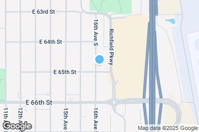 Map image of the property - 6451 16th Ave S