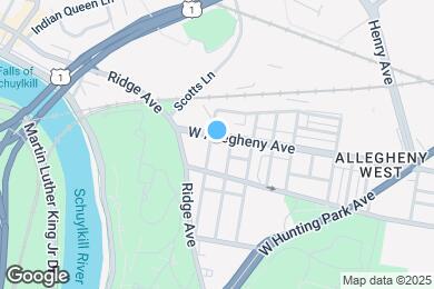 Map image of the property - 3440 W Allegheny Ave