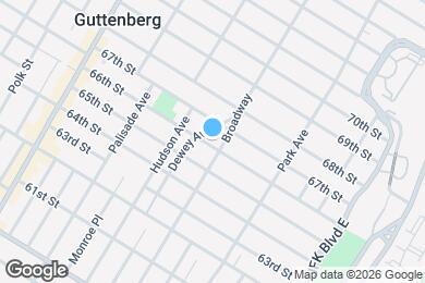 Map image of the property - 6601 Broadway
