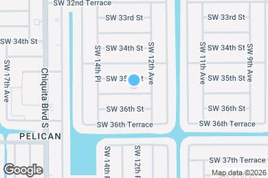 Map image of the property - 1217 SW 35th Terrace