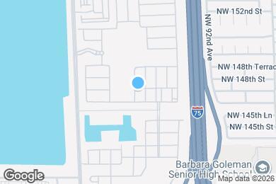 Map image of the property - 9267 W 34th Ct