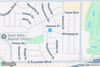 Map image of the property - 716 Winnepeg Dr