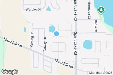 Map image of the property - 6025 Live Oak Dr