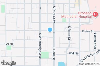 Map image of the property - 413 W Vine St