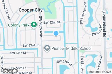 Map image of the property - 8954 SW 52nd Pl