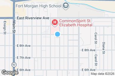 Map image of the property - 923 Grant St