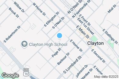 Map image of the property - 101 Clay St