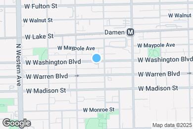 Map image of the property - 2119 W Washington Blvd