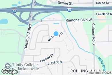 Map image of the property - 8360 Red Holly Ln