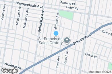 Map image of the property - 2648 California Ave