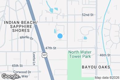 Map image of the property - 917 Royal Palm Dr