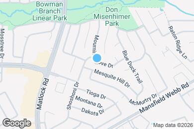 Map image of the property - 8004 Mourning Dove Dr