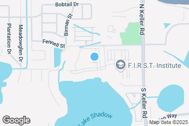Map image of the property - 1125 Lake Shadow Cir