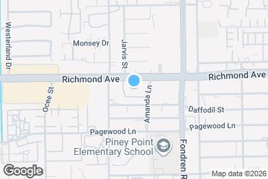 Map image of the property - 9009 Richmond Ave