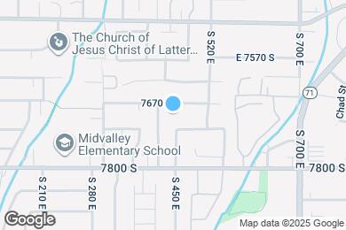 Map image of the property - 7686 S 455 E