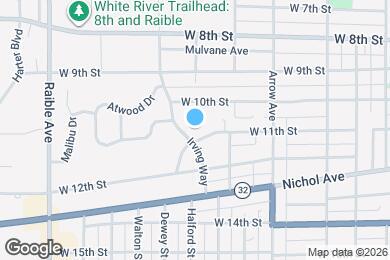 Map image of the property - 1030 Crane Ct