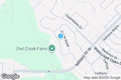 Map image of the property - 1712 Creek Knoll