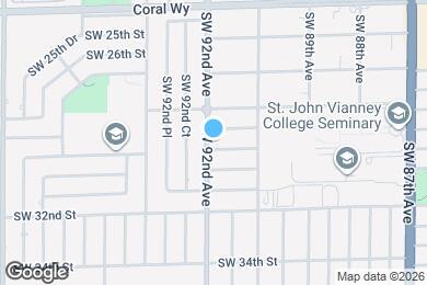 Map image of the property - 2901 SW 92nd Ave