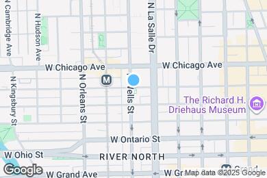 Map image of the property - 195 W Superior St