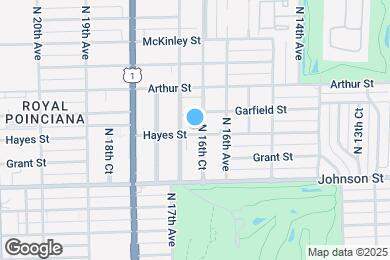 Map image of the property - 1639 Hayes Street