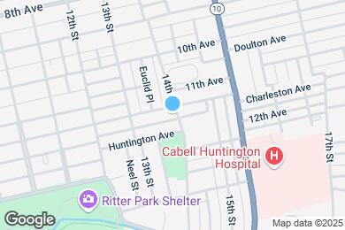 Map image of the property - 1355 Charleston Ave
