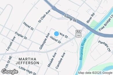 Map image of the property - 1413 Hazel St