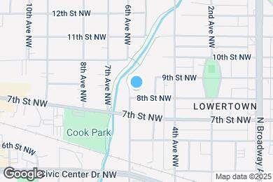 Map image of the property - 525 8th St NW