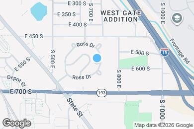 Map image of the property - 168 Ross Dr