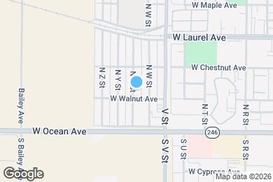 Map image of the property - 204 N X St