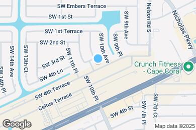 Map image of the property - 1011 SW 4th Terrace