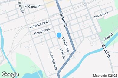 Map image of the property - 150 S 5th St