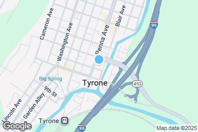 Map image of the property - 1058 Pennsylvania Ave