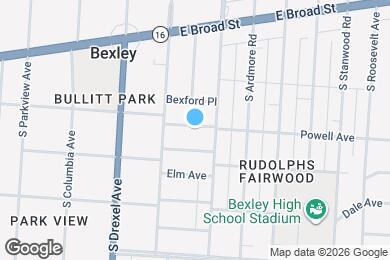 Map image of the property - 2481 Powell Ave