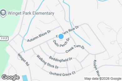 Map image of the property - 4405 Spring Frost Ct