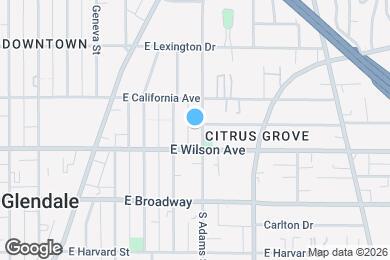 Map image of the property - 219 N Adams St