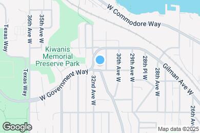 Map image of the property - 3108 W Jameson St
