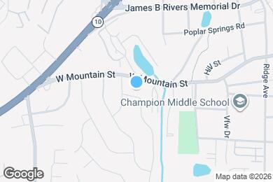 Map image of the property - 967 Pine Roc Dr