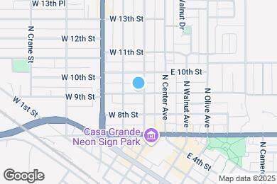 Map image of the property - 220 W 9th St