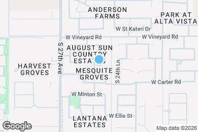 Map image of the property - 2519 W Maldonado Rd