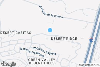 Map image of the property - 1012 W Desert Hills Dr