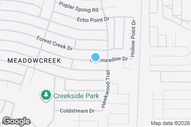 Map image of the property - 2521 Galemeadow Dr