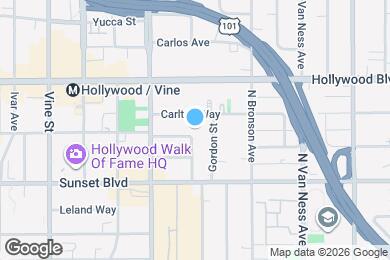 Map image of the property - 6053 Selma Ave