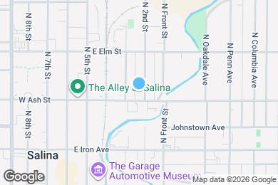 Map image of the property - 211 N 2nd St